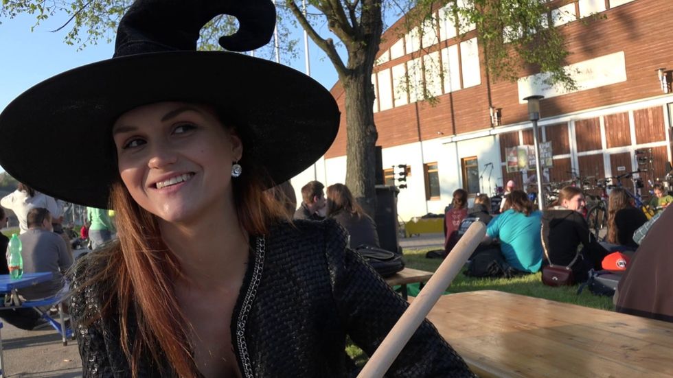Busty witch