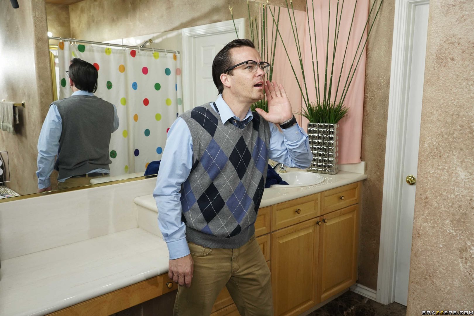 Shower Curtain Cock