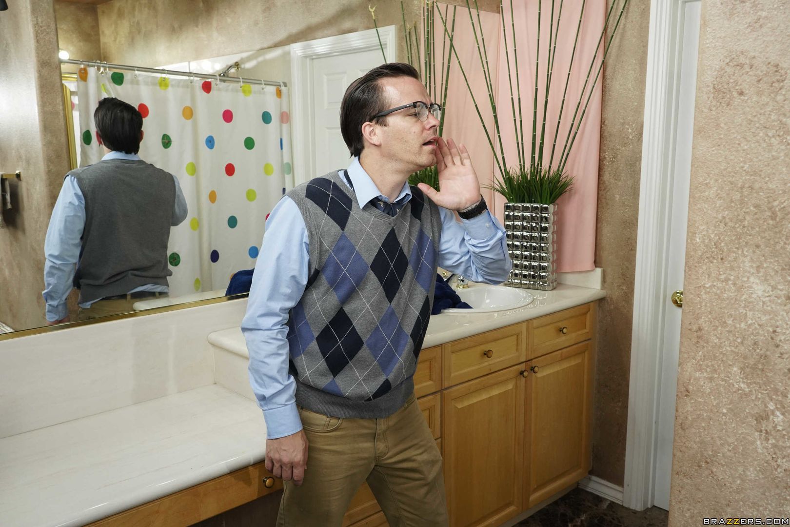 Shower Curtain Cock