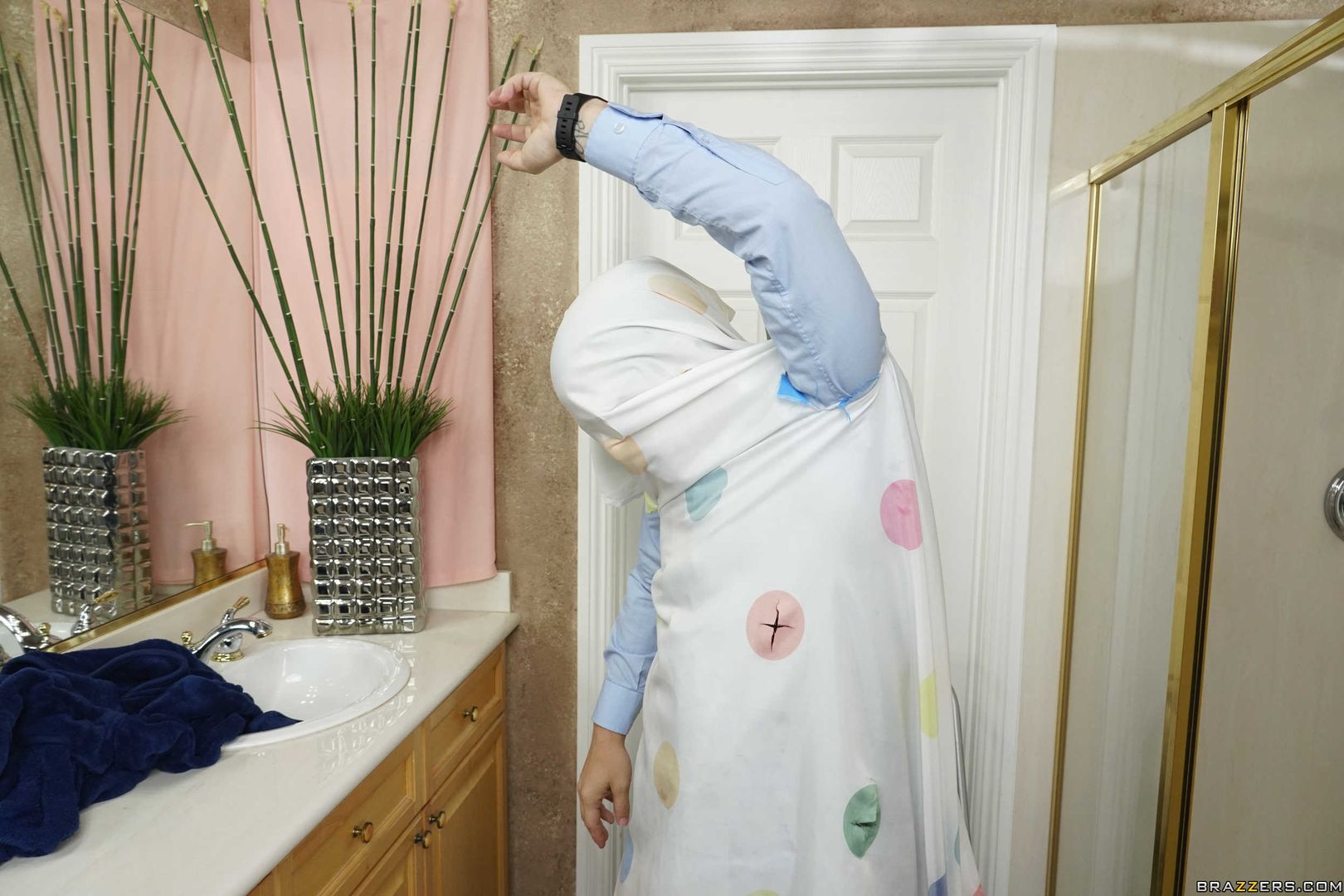 Shower Curtain Cock