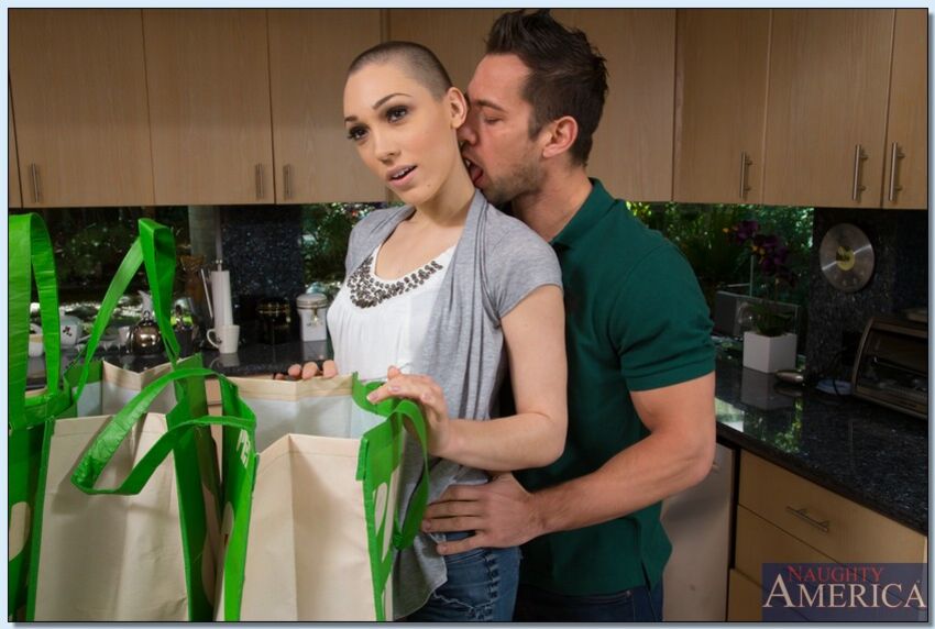 Lily LaBeau fucking in the living room with her brown eyes