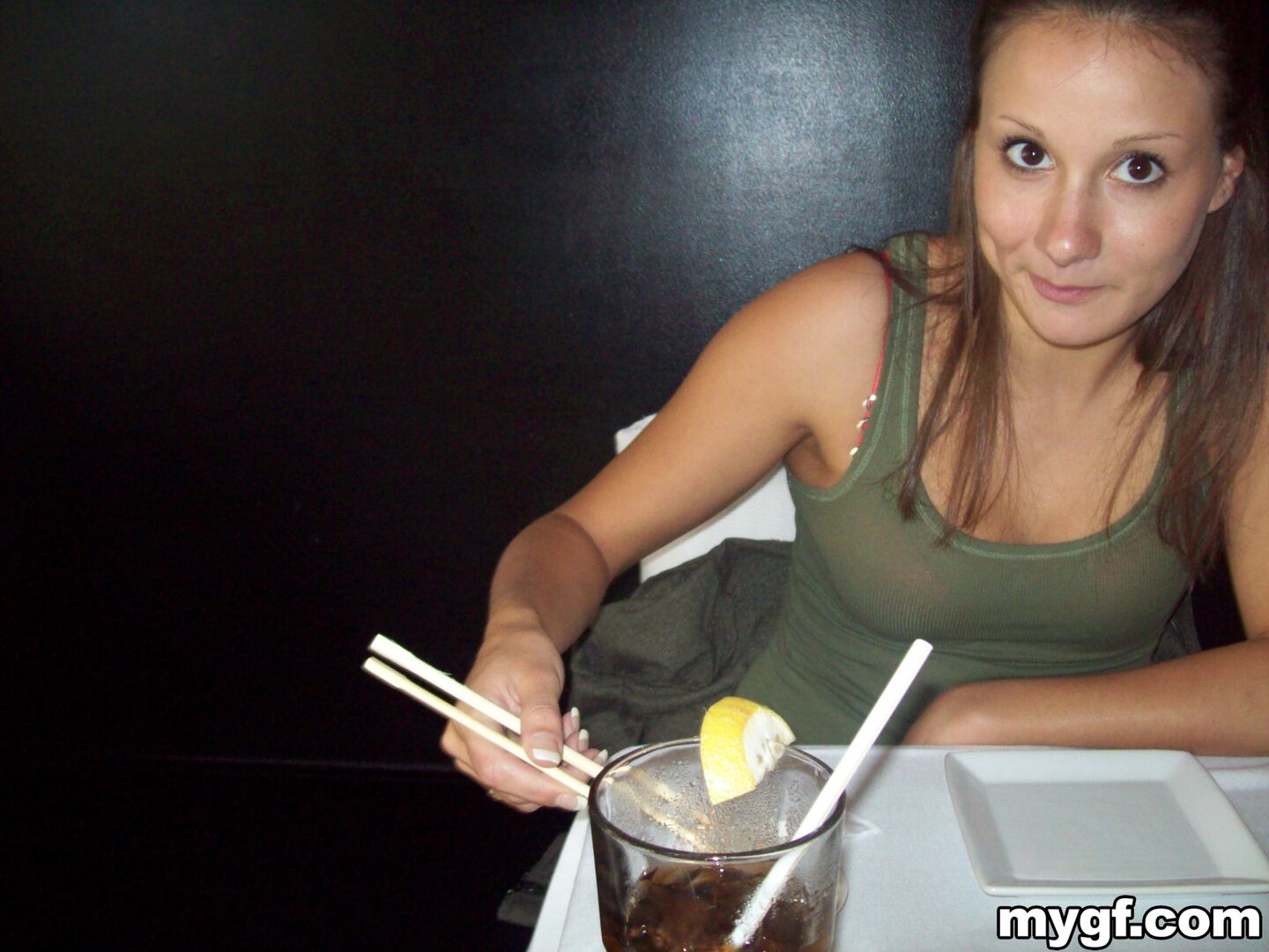 Horny Girlfriend Takes The Dick