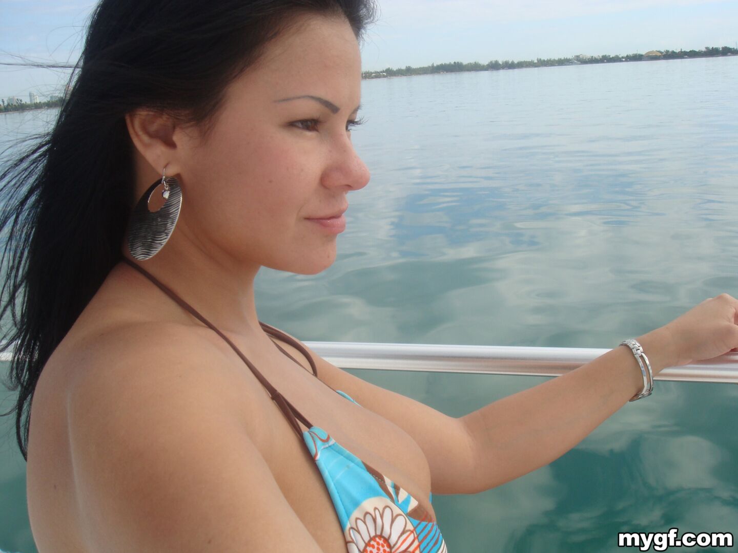 We're on a boat!