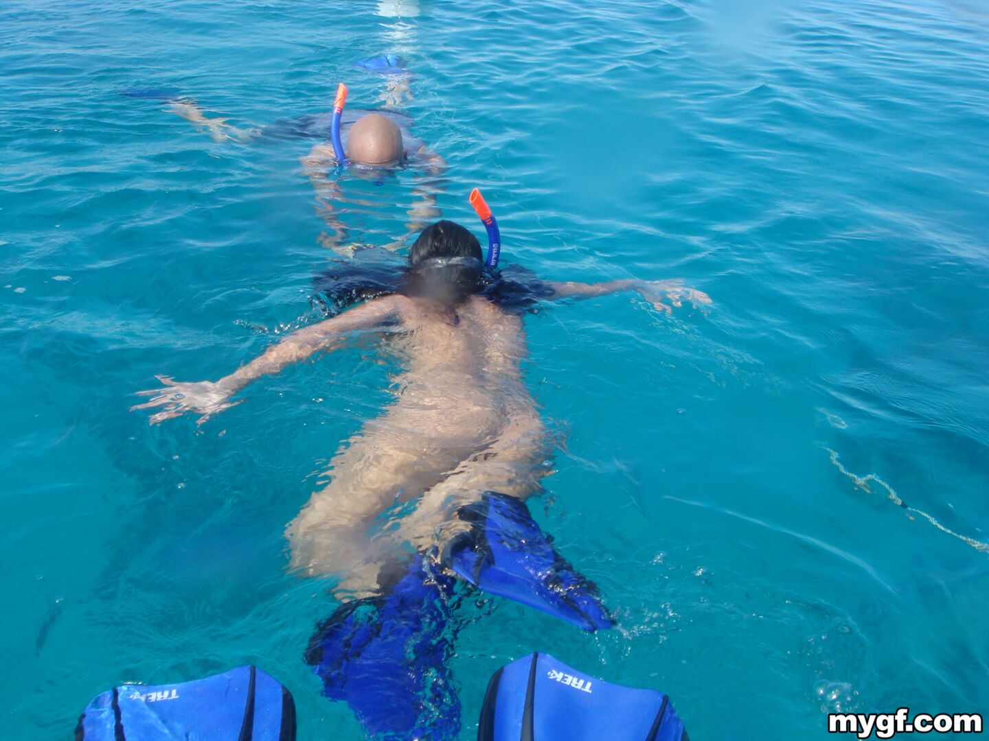 We're on a boat!