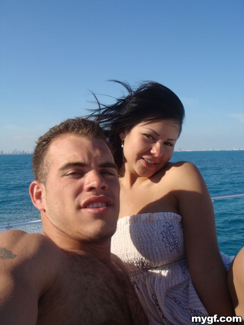 We're on a boat!