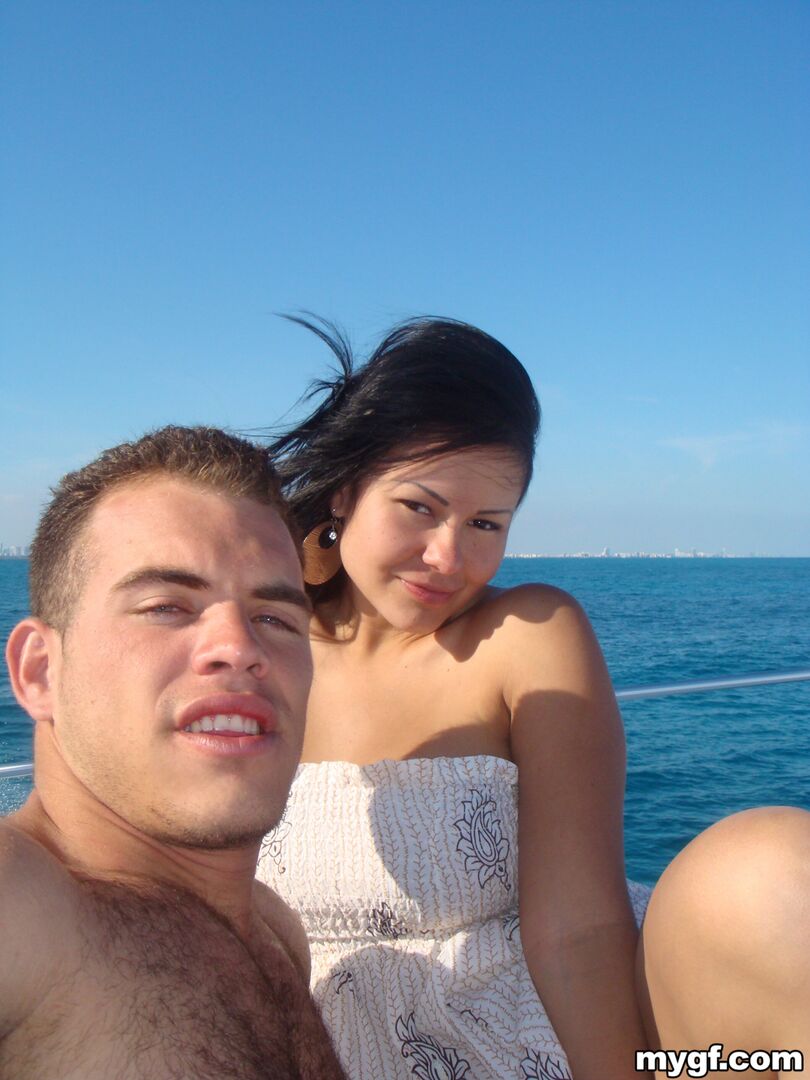 We're on a boat!