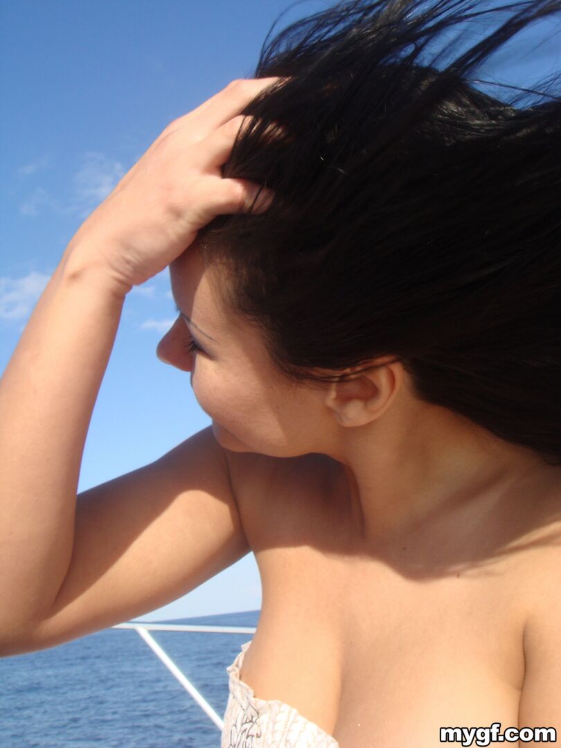 We're on a boat!