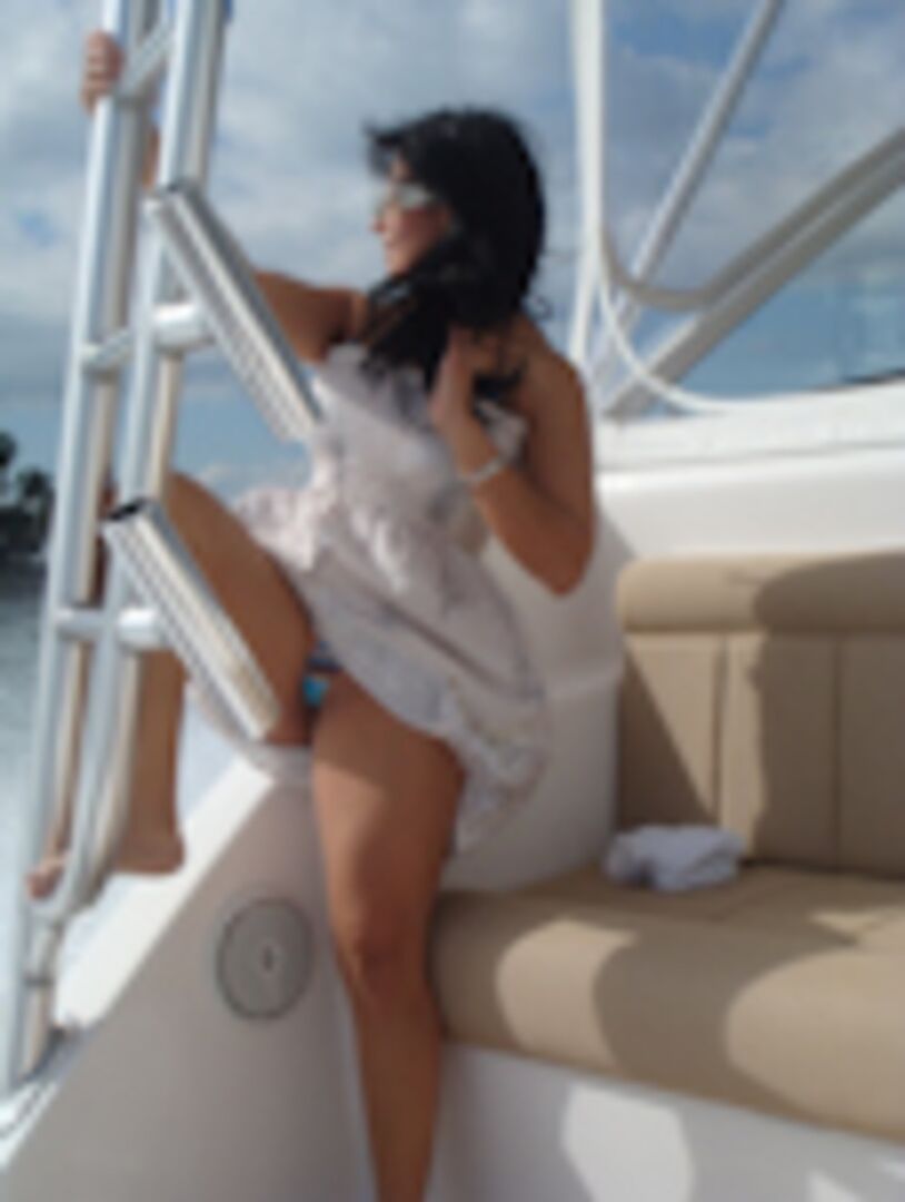 We're on a boat!