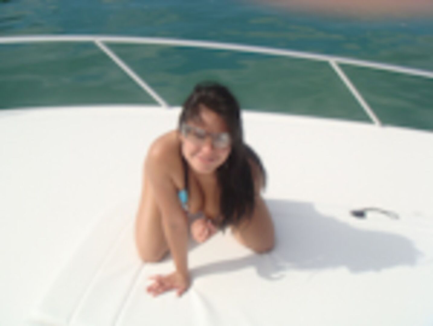 We're on a boat!