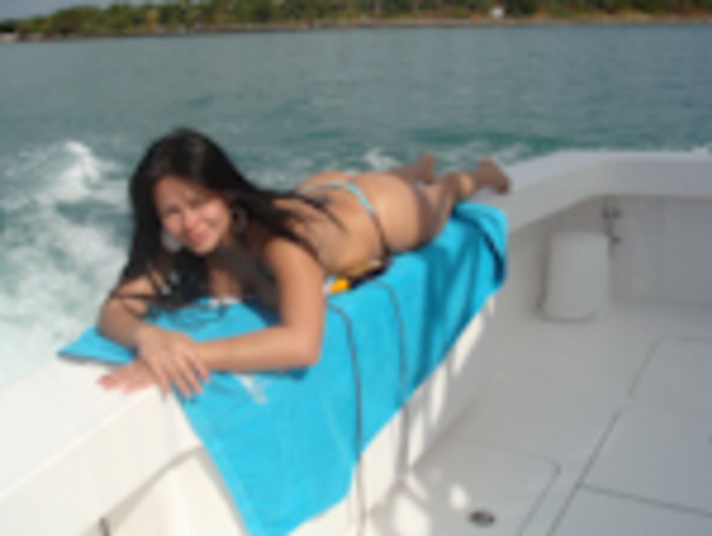 We're on a boat!