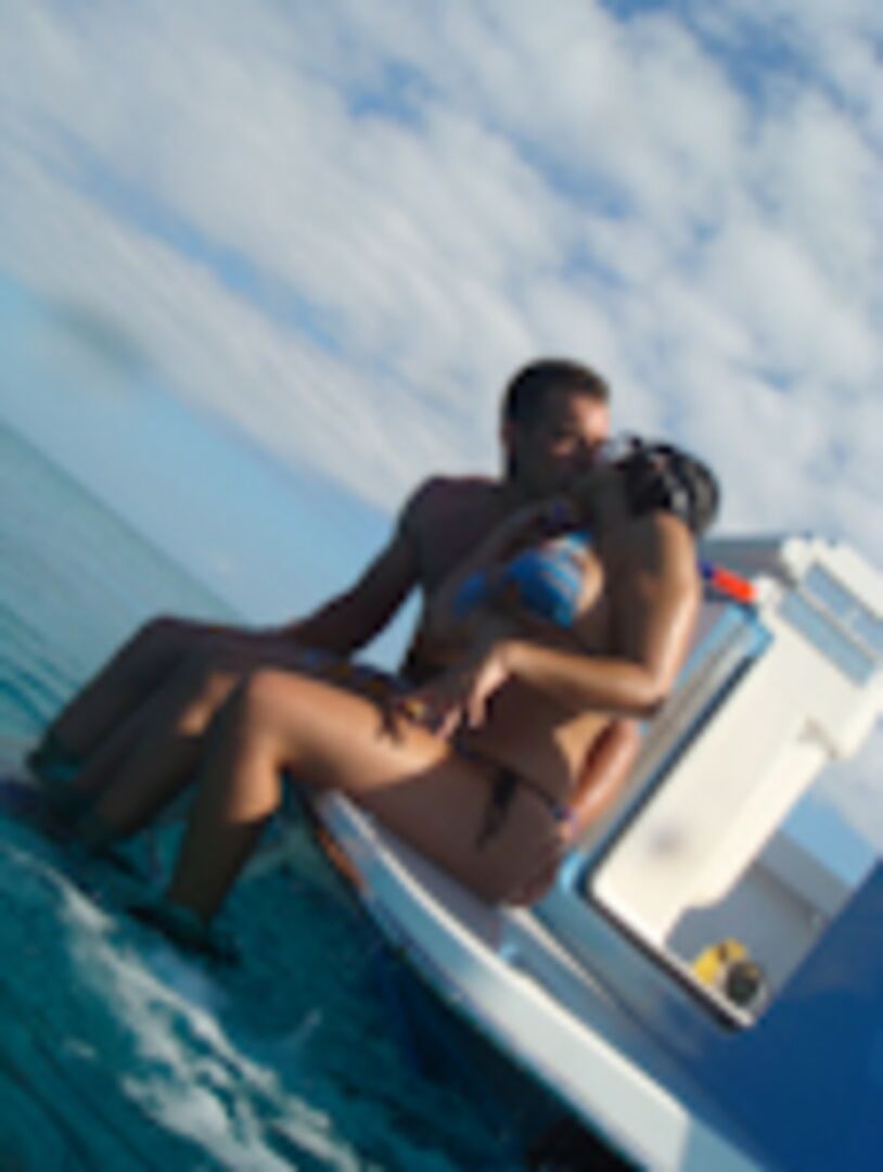 We're on a boat!
