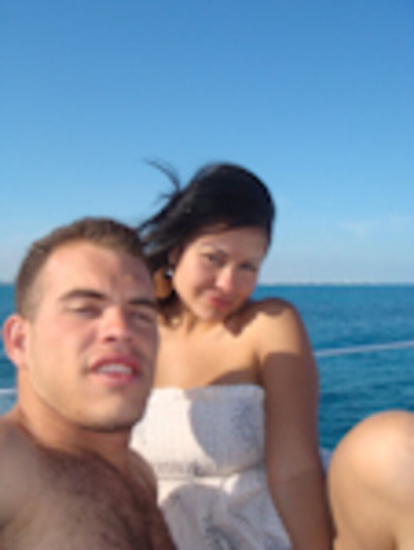 We're on a boat!