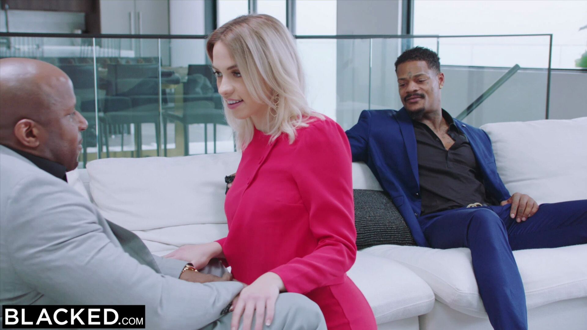 Khloe Kapri Gets Two Big Cocks For Valentines Day