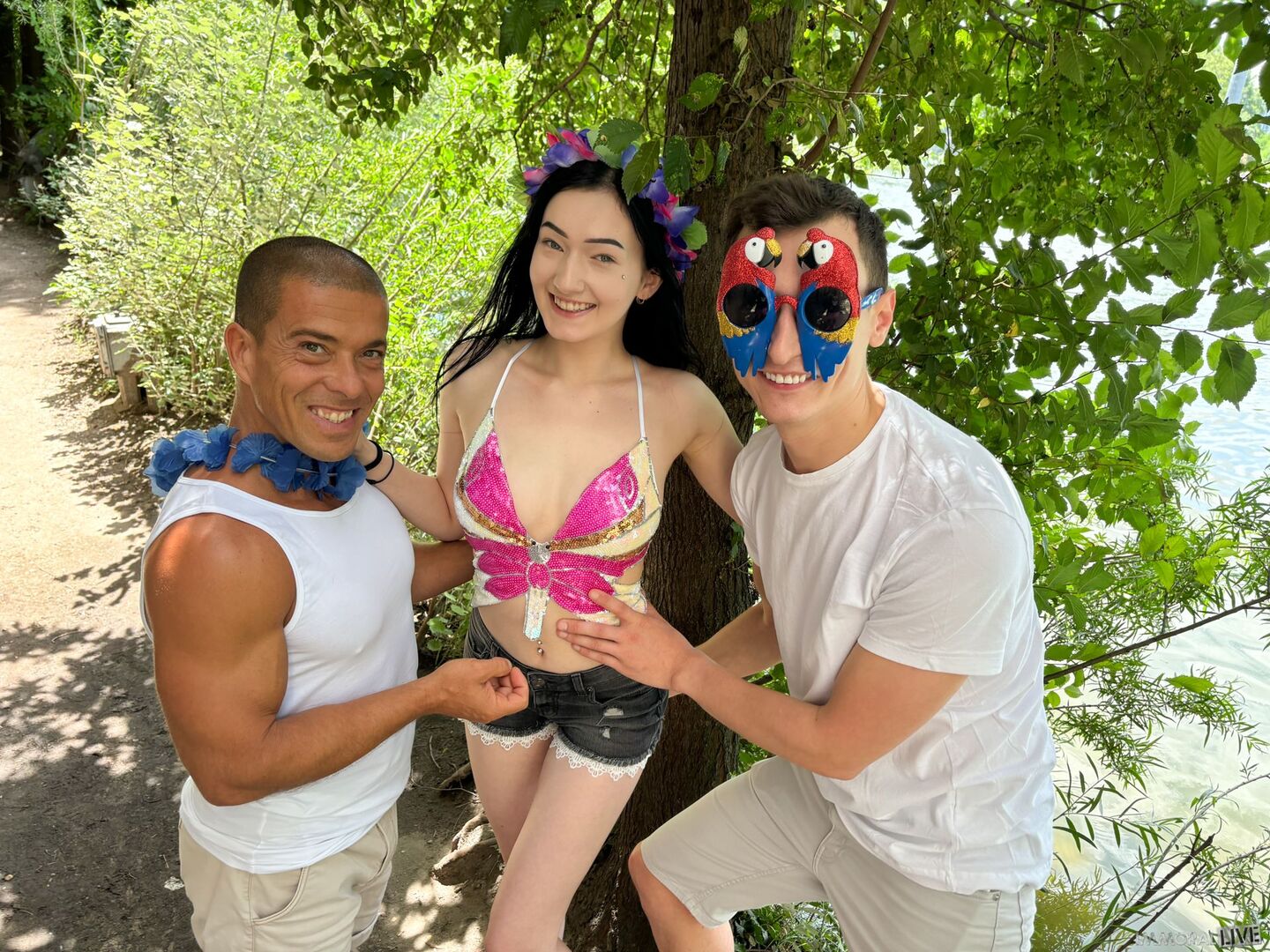 Britney Dutch Skips Music Festival For Monster Cock Threesome