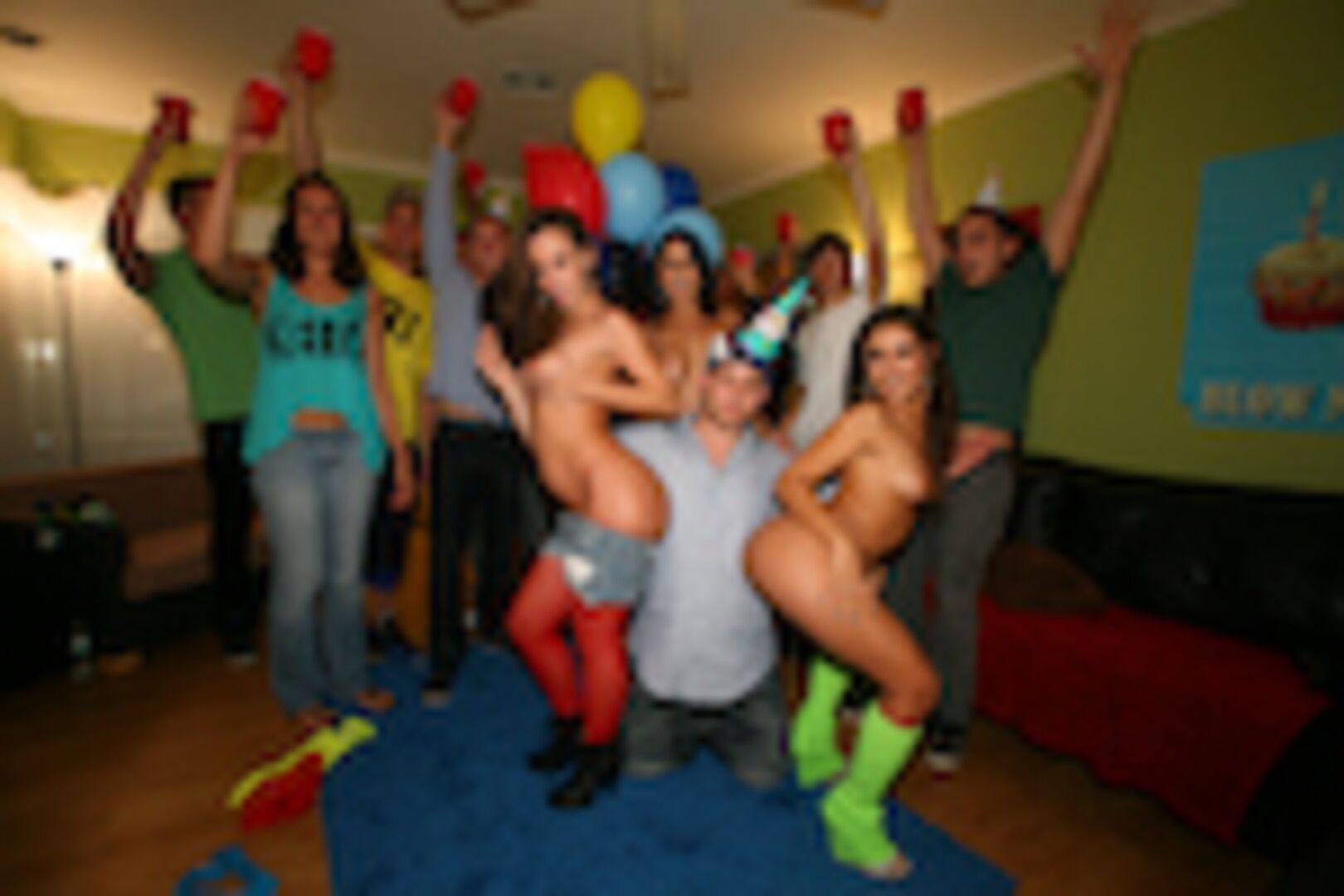 Dorm Invasion Surprise Party