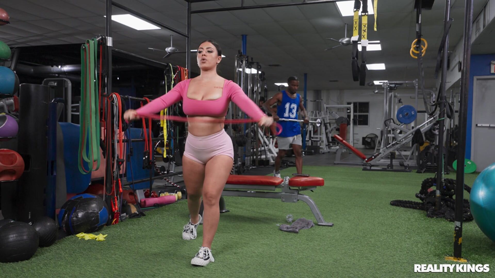 Watch Out, the Gym Makes Her Horny