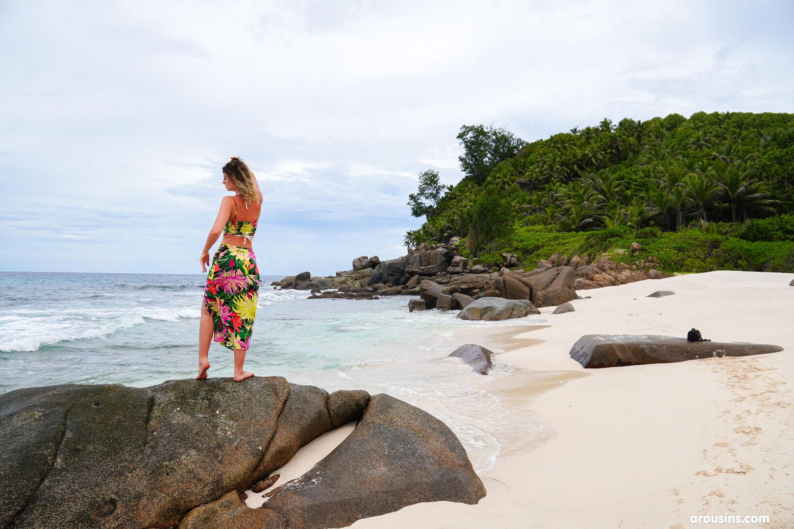 Candice Demellza on the beach