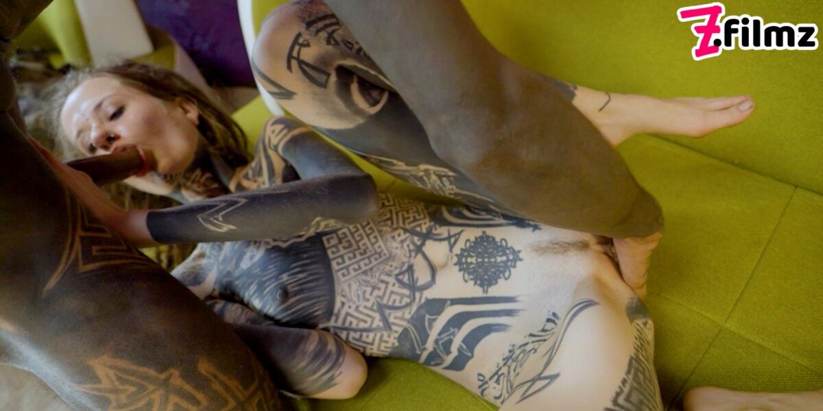 Ceci Milkymouzz Deepthroats And Takes Papi's Long Cock Into Her Pierced Pussy