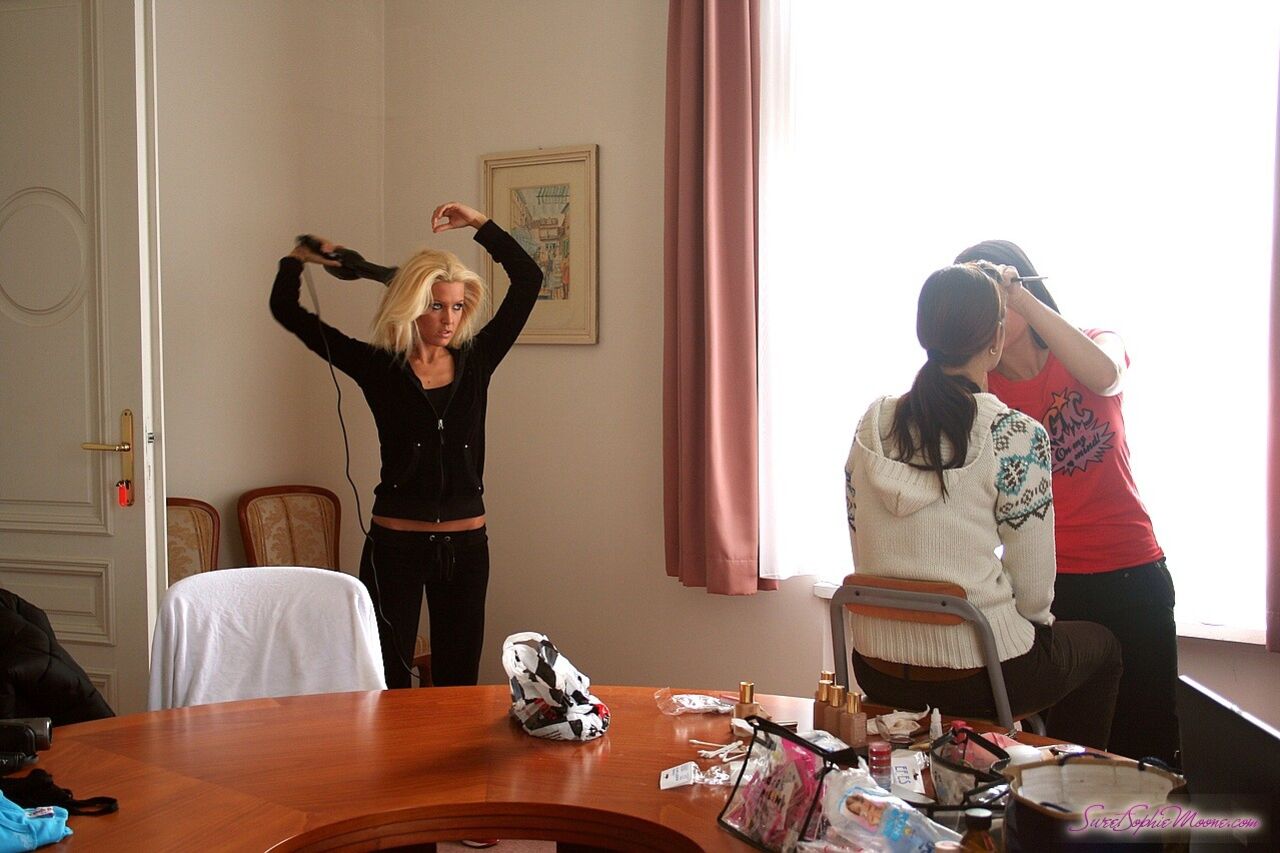 Backstage with Anetta and Eufrat