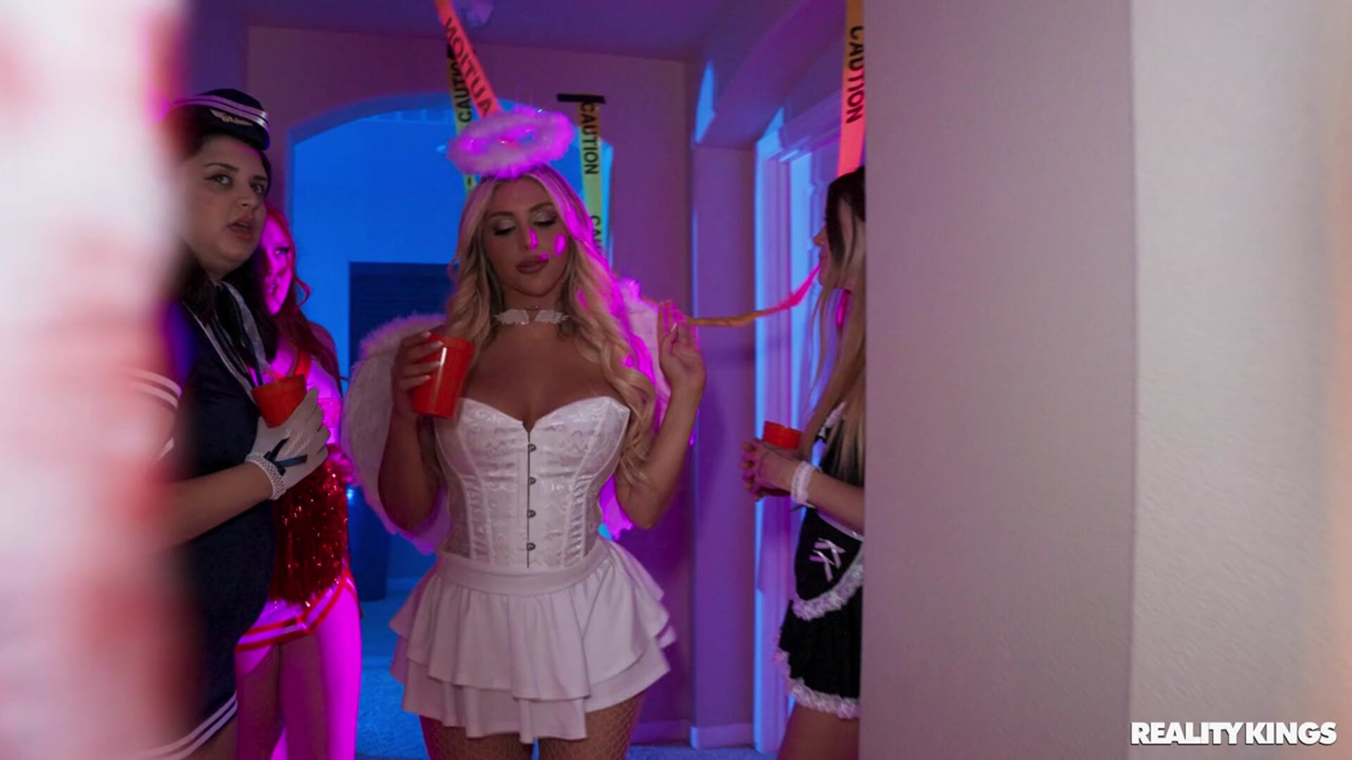 Sexy Dorm Floor Halloween Party