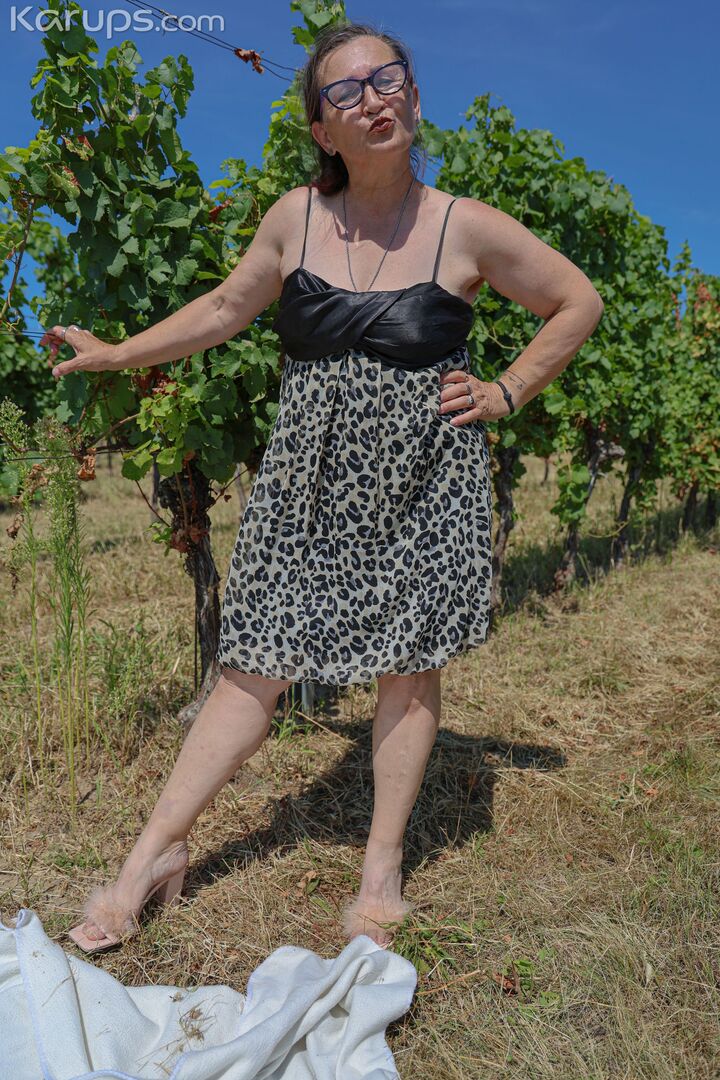 Granny in the Grass