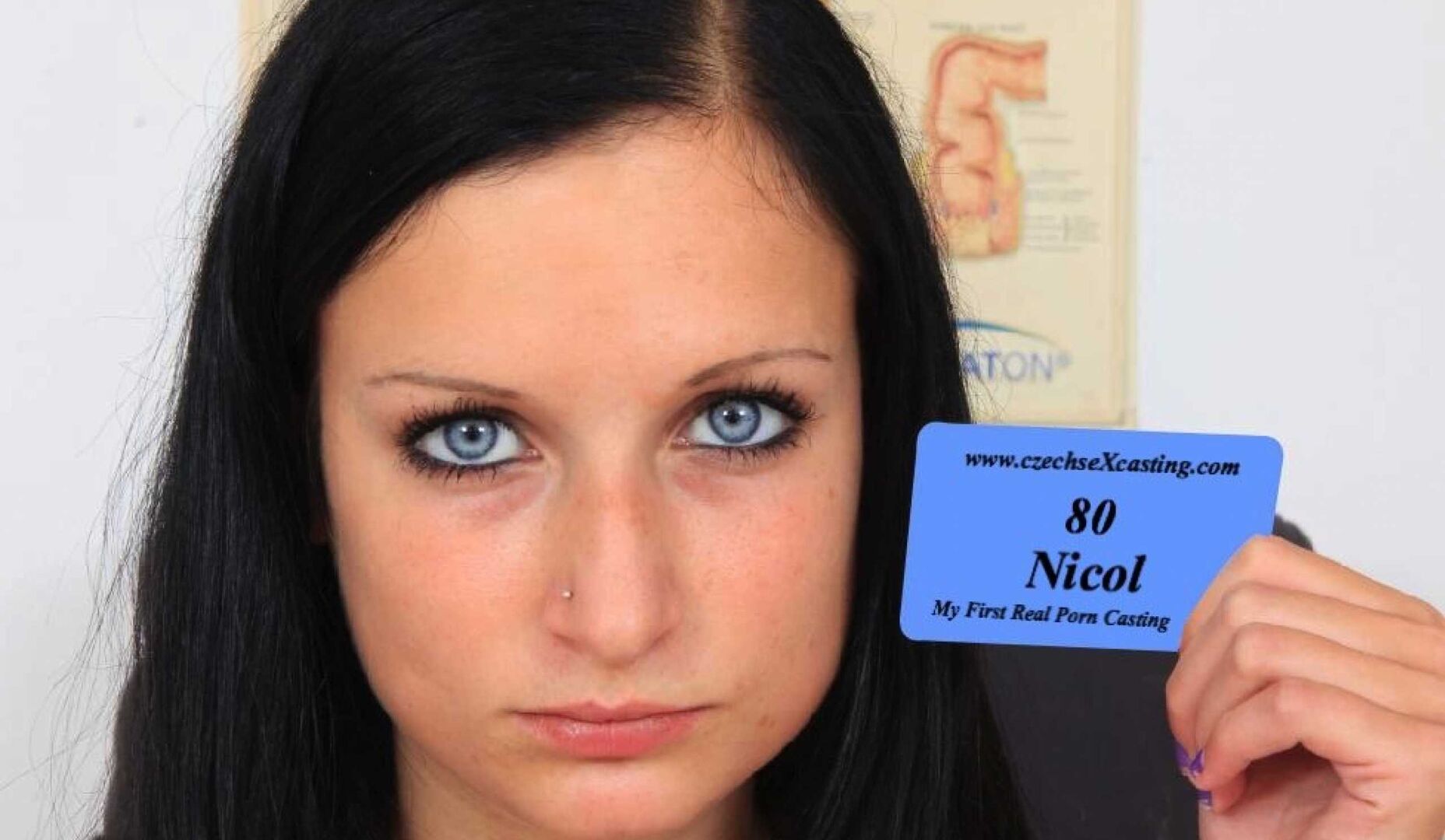 Nicol's first porn casting