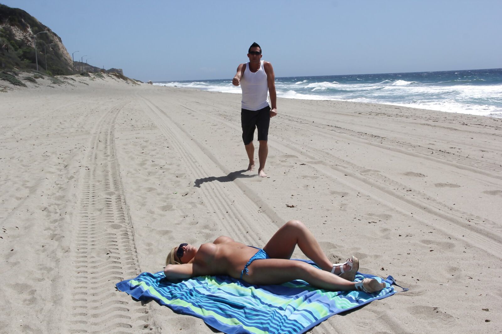 Enough Time On The Beach Lets Go Inside And Fuck
