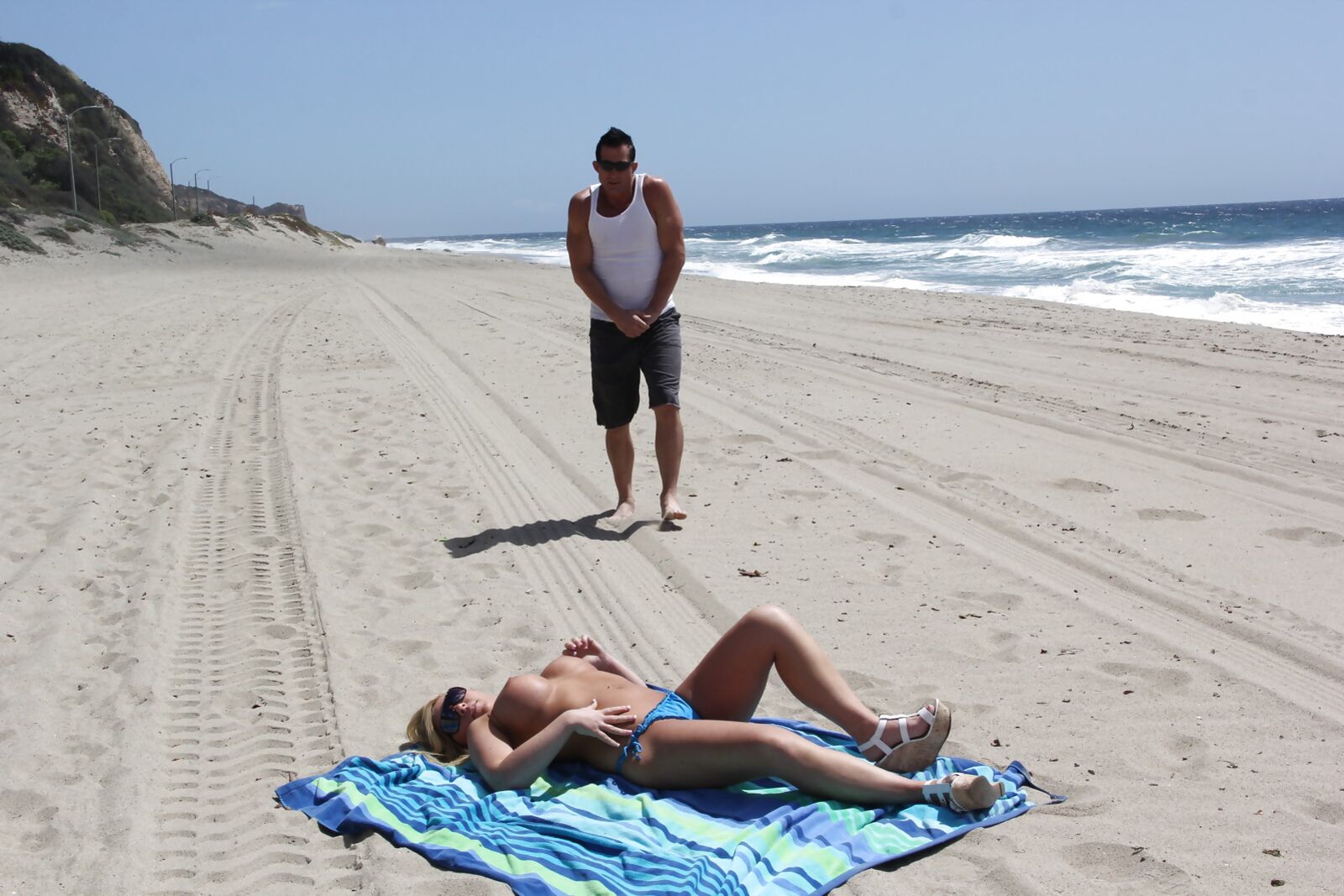 Enough Time On The Beach Lets Go Inside And Fuck