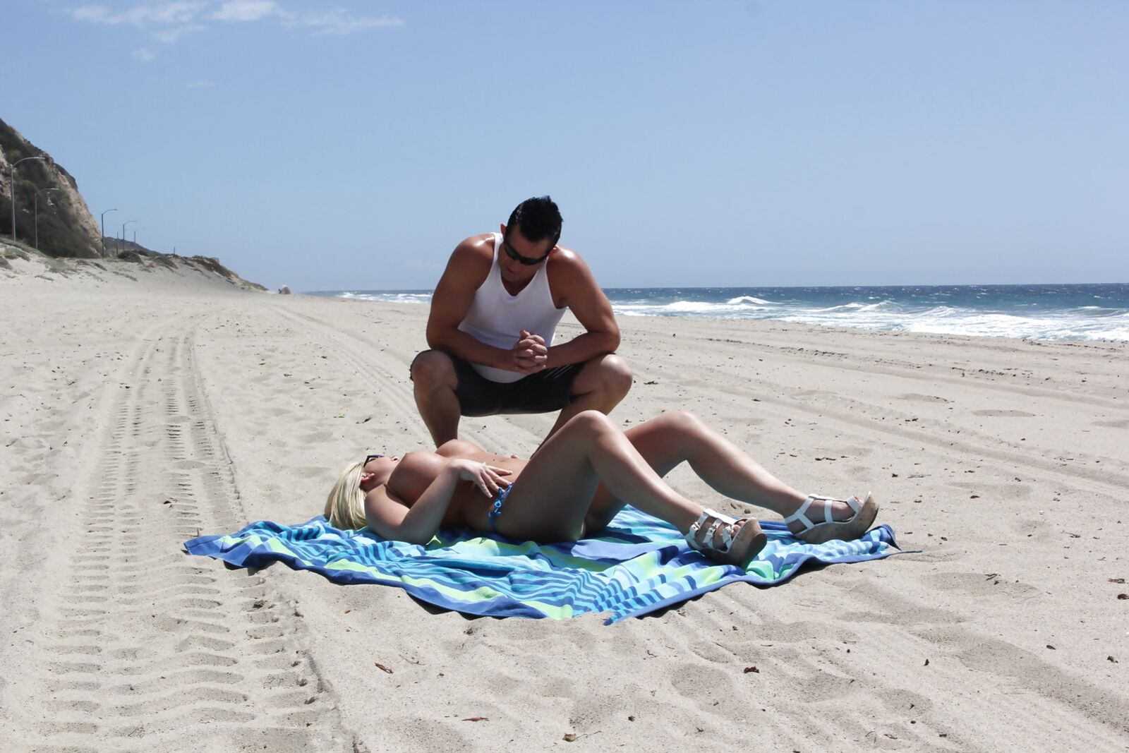 Enough Time On The Beach Lets Go Inside And Fuck
