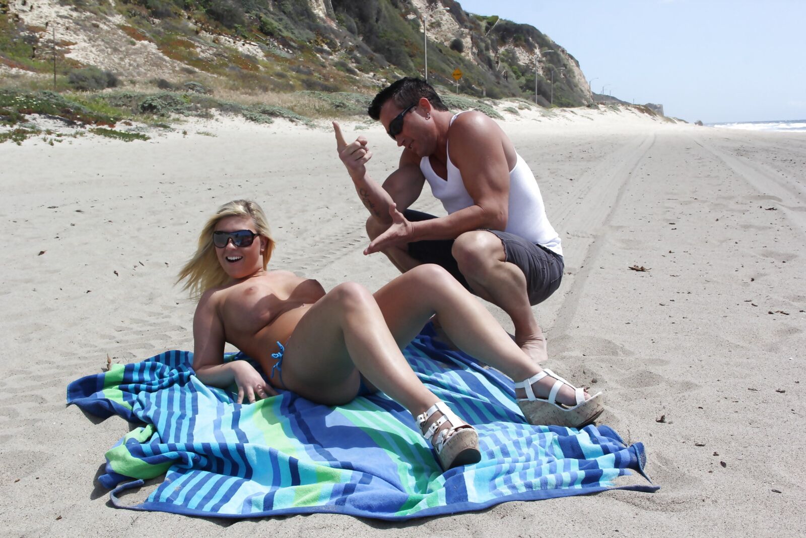 Enough Time On The Beach Lets Go Inside And Fuck