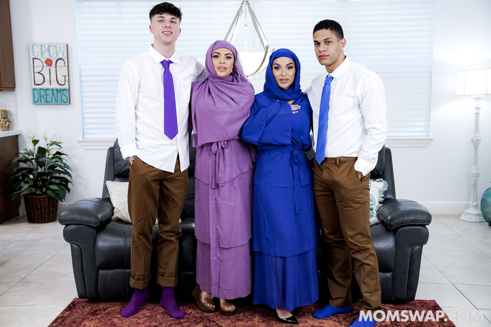 Hijab Milfs Have Pussy Shattering Affair