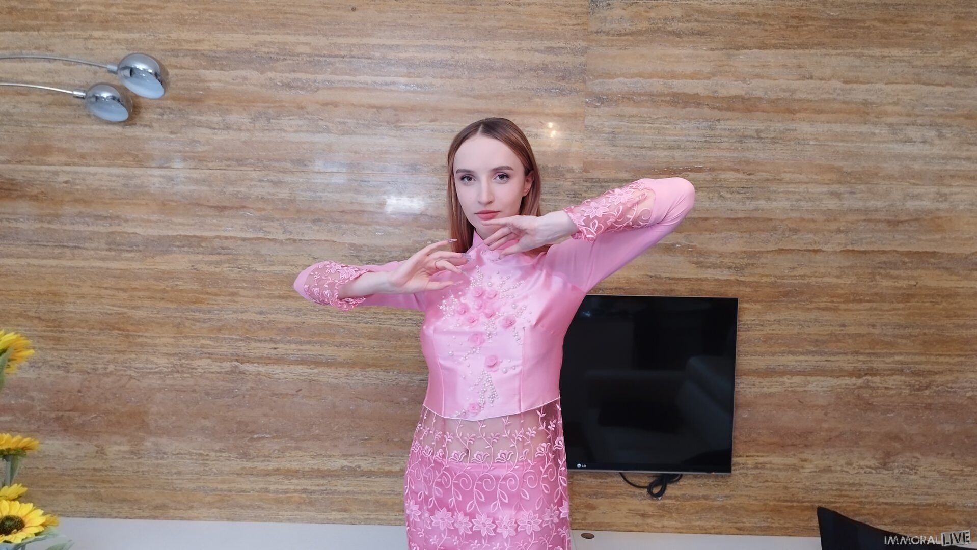 Pretty Girl W Perfect Tits Polly Yangs Sexual Fantasy Anal Sex W Older Love Part 1 of 3