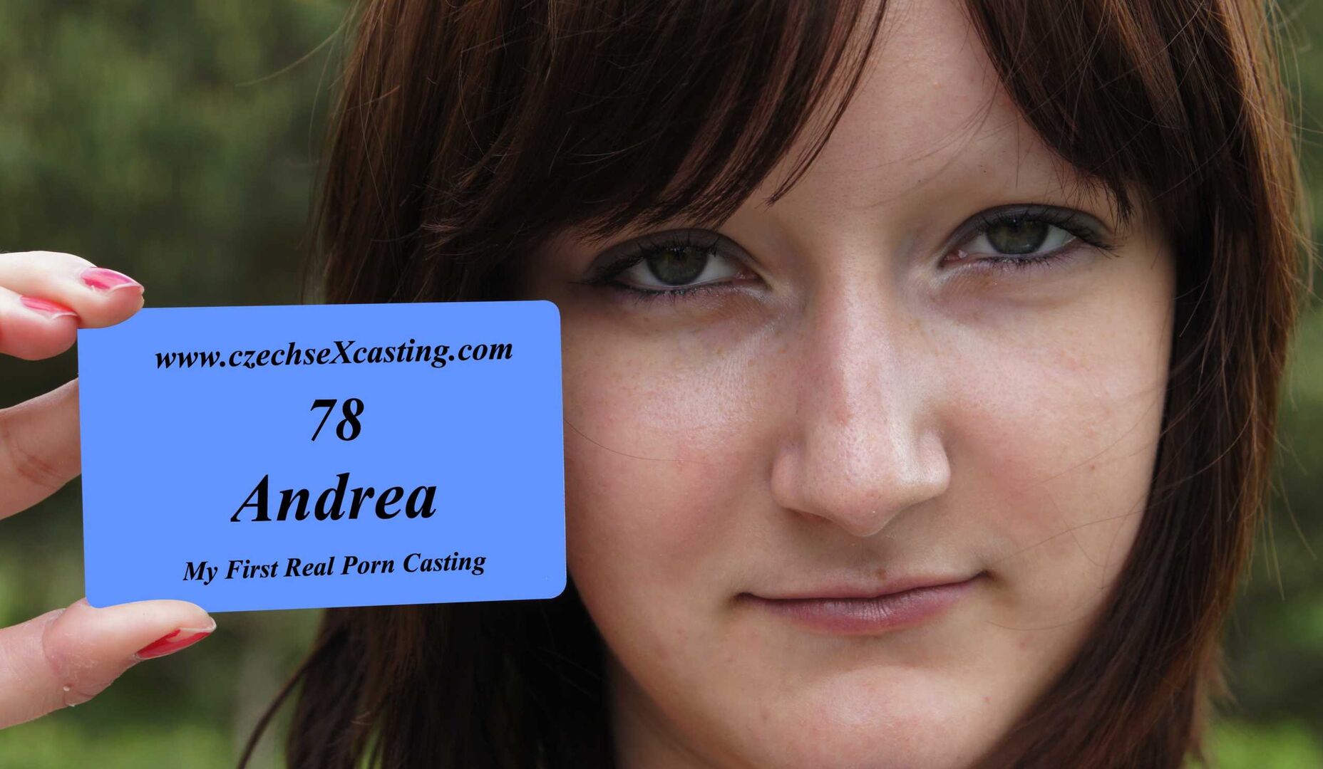 Andrea thought fucking on camera would be a good career for her