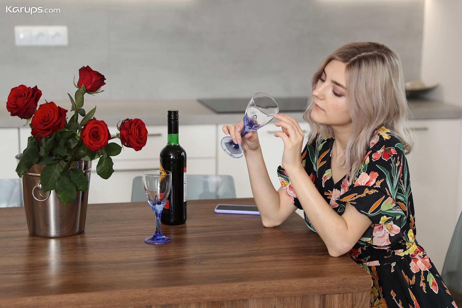 Wine'd Her Up