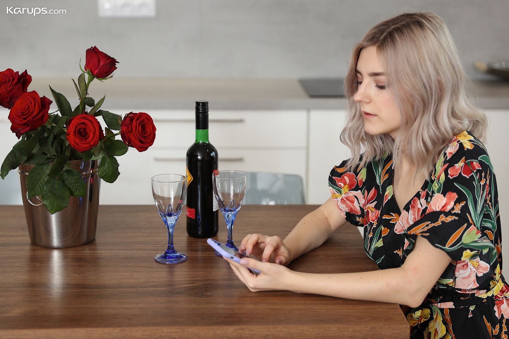 Wine'd Her Up