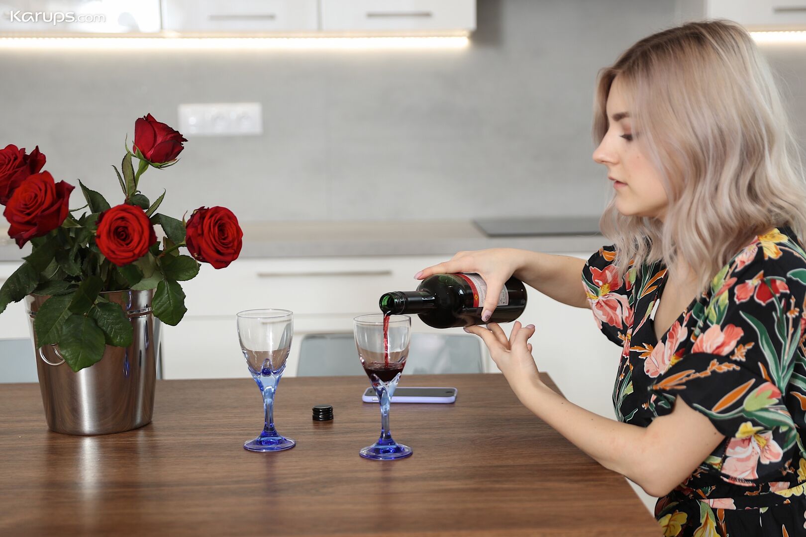 Wine'd Her Up