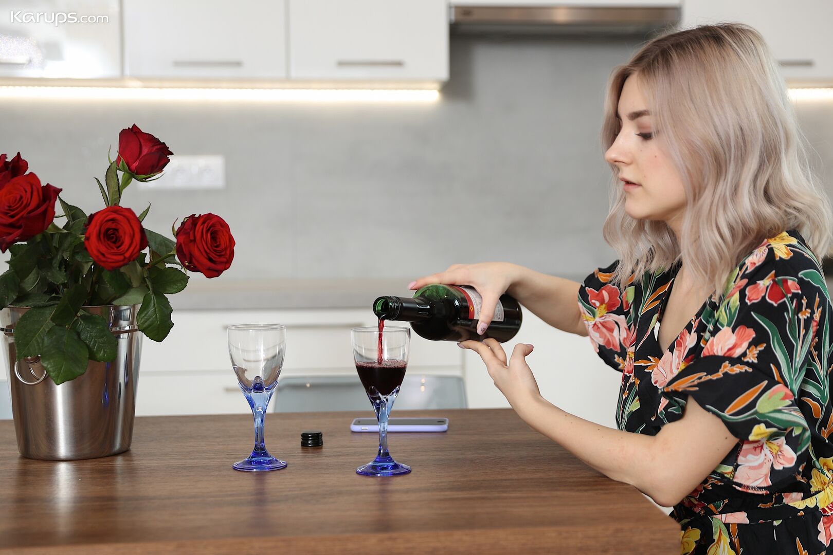 Wine'd Her Up