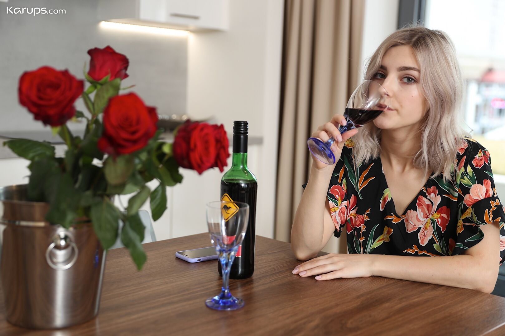 Wine'd Her Up
