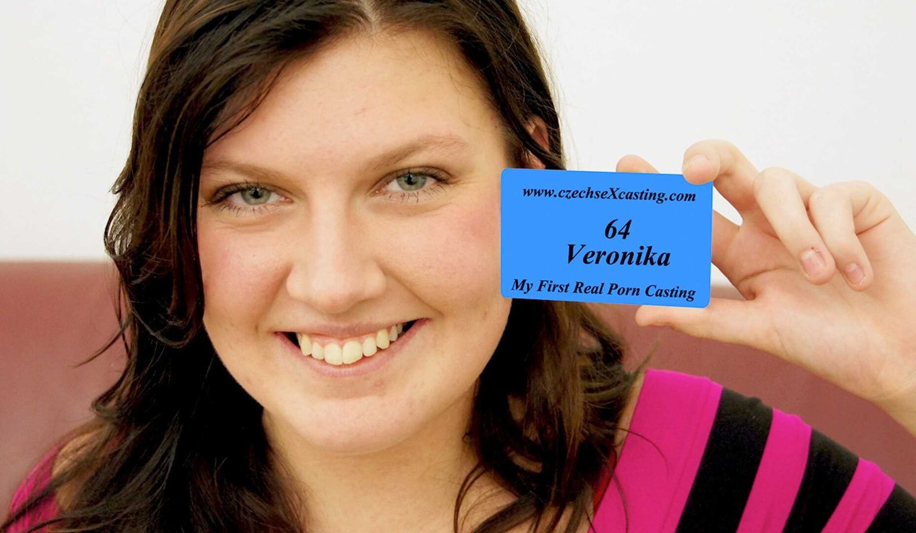 Veronika's first porn casting