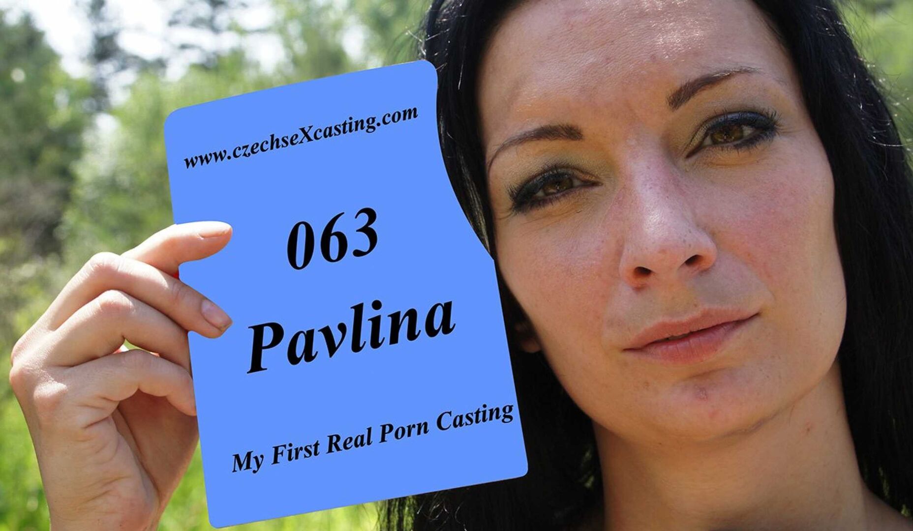 Pavlina's first porn casting