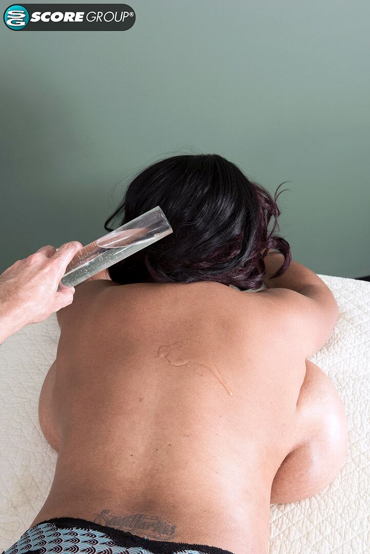 The Big-Boob Body Rub Bang