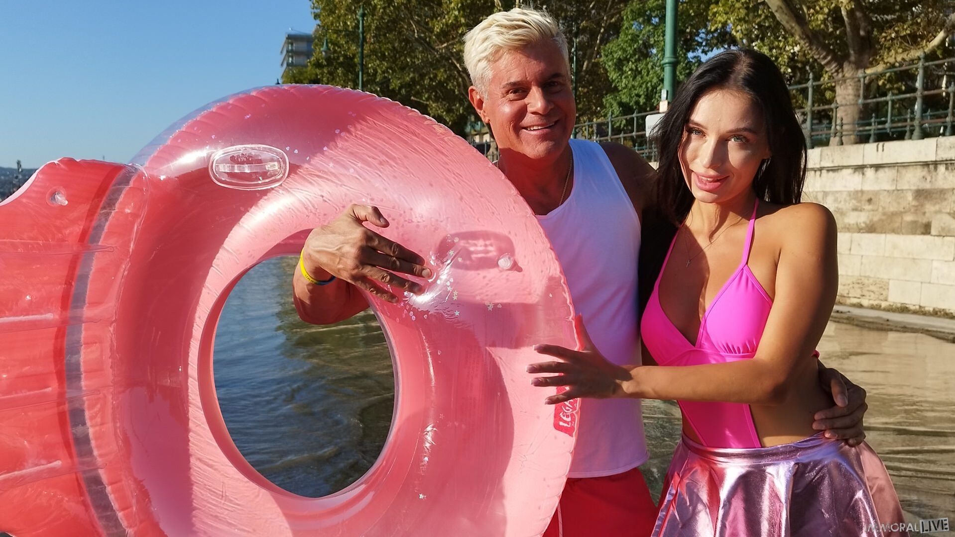 PERFECT BODY BRUNETTE MERMAID MILENA RAY RESCUED FROM FLOOD