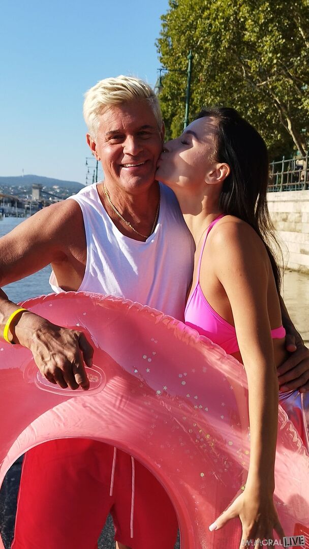 PERFECT BODY BRUNETTE MERMAID MILENA RAY RESCUED FROM FLOOD