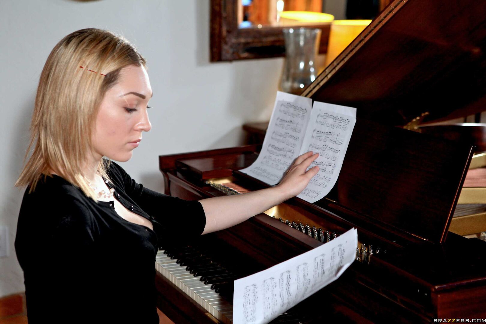 Porking the Piano Professor