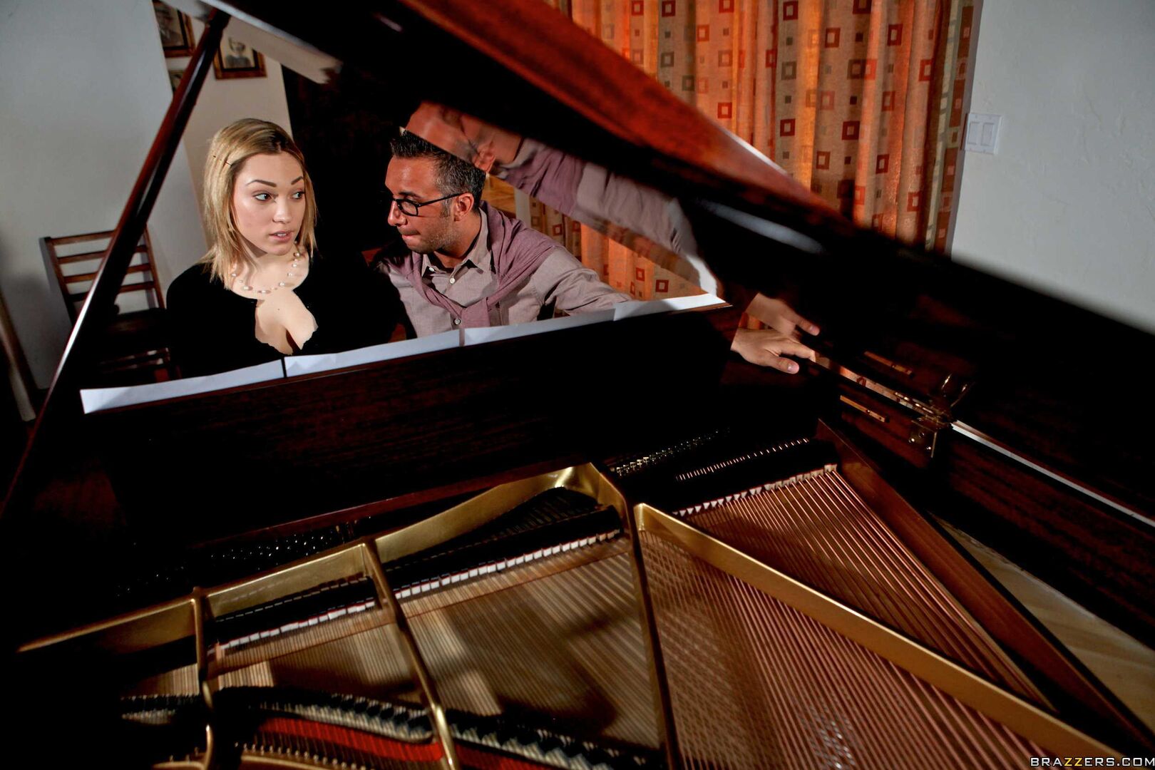 Porking the Piano Professor