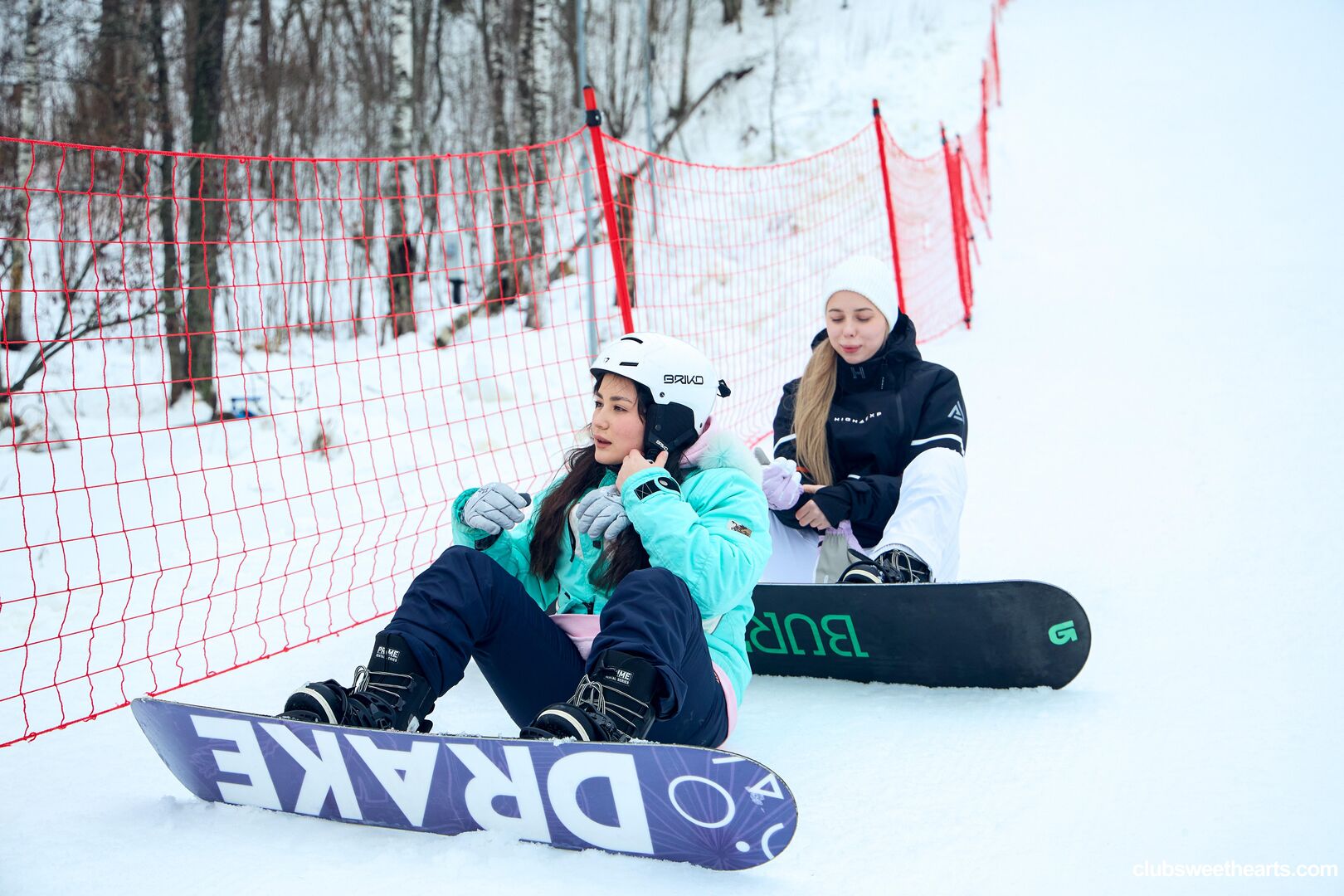 Snowboarding makes us so horny