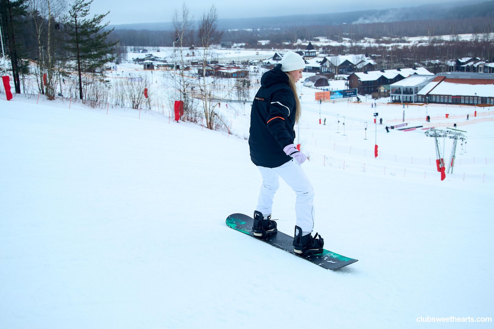 Snowboarding makes us so horny