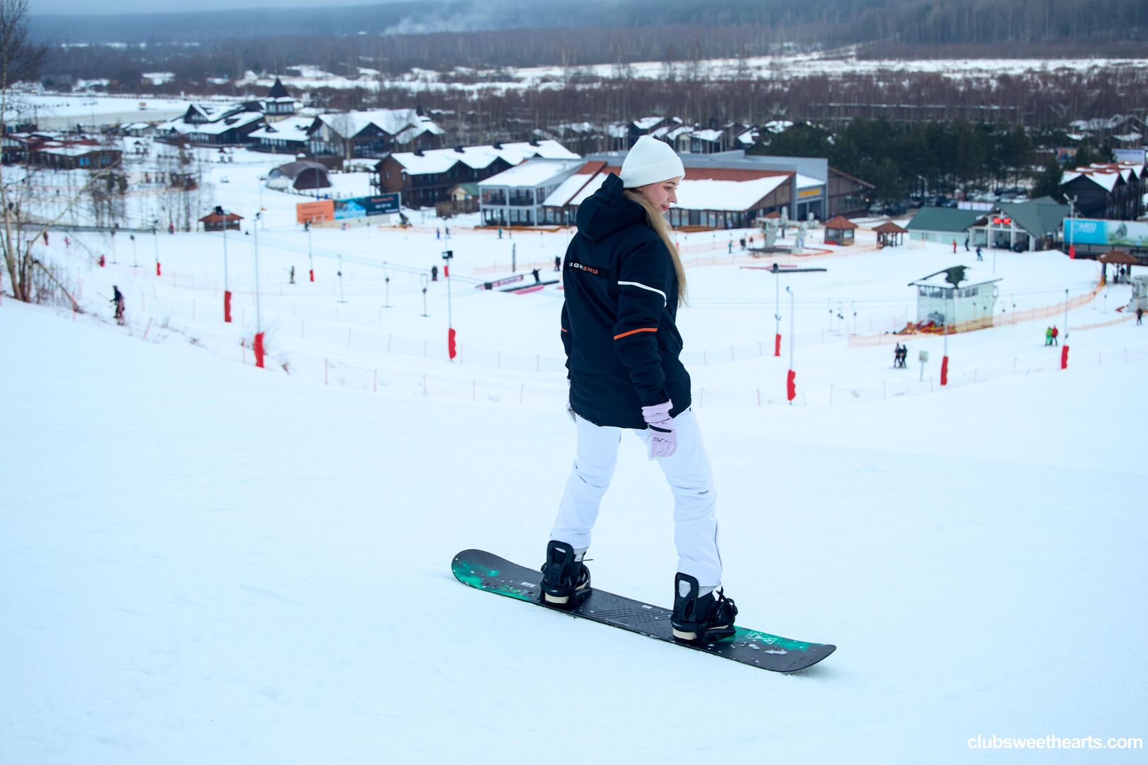 Snowboarding makes us so horny