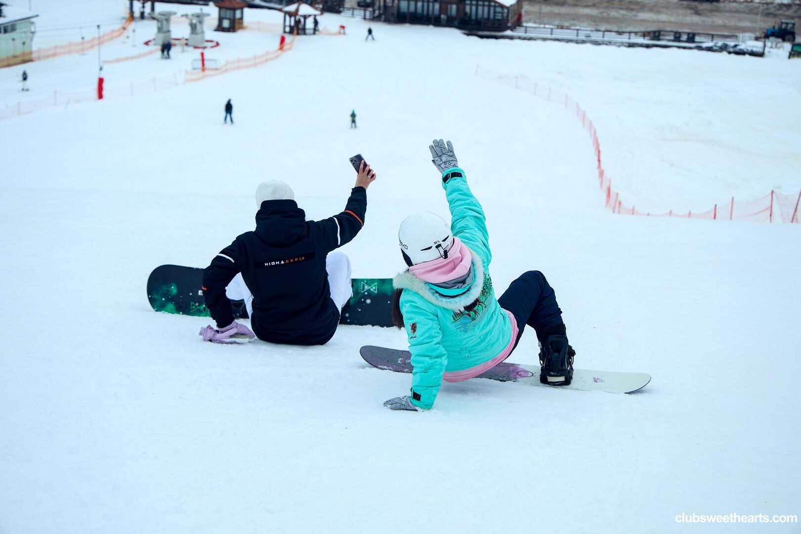 Snowboarding makes us so horny