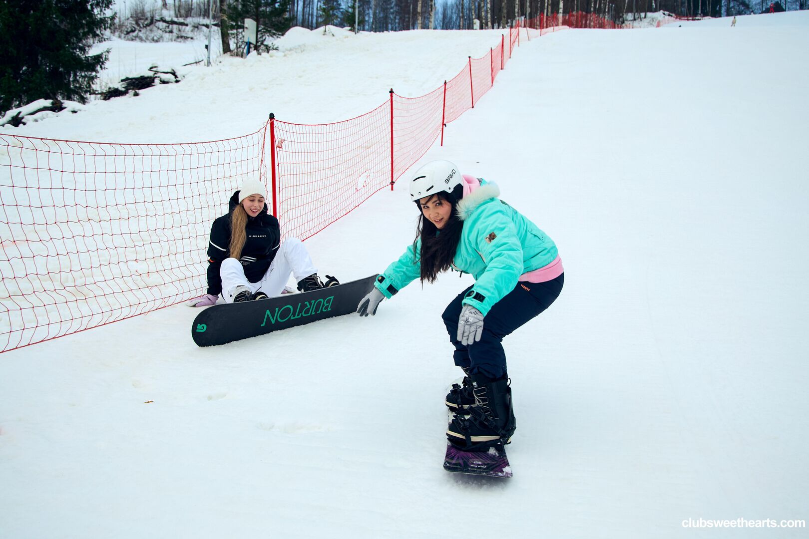 Snowboarding makes us so horny